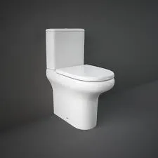 RAK COMPACT RIMLESS CC BTW (P-TRAP) WATER CLOSET + WATER TANK W/ [UREA] DISABLED SEAT&COVER (62CM) COMFORT HEIGHT (45CM)